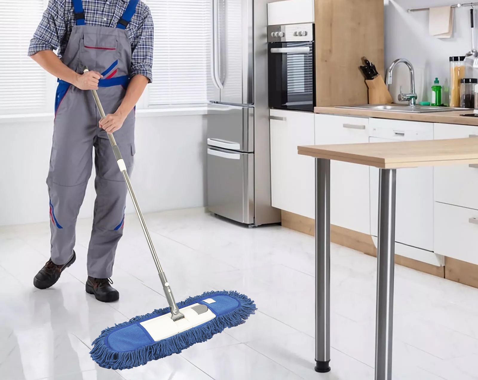 Qual é o melhor esfregão para limpar seus pisos?