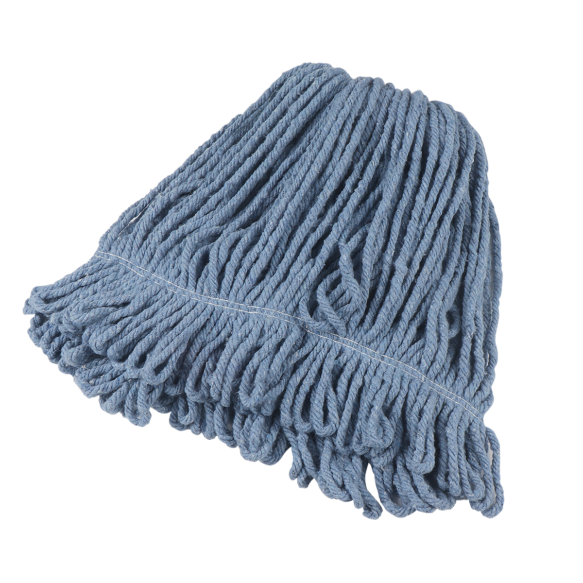 Cabeça de esfregão comercial de fio de algodão de banda estreita