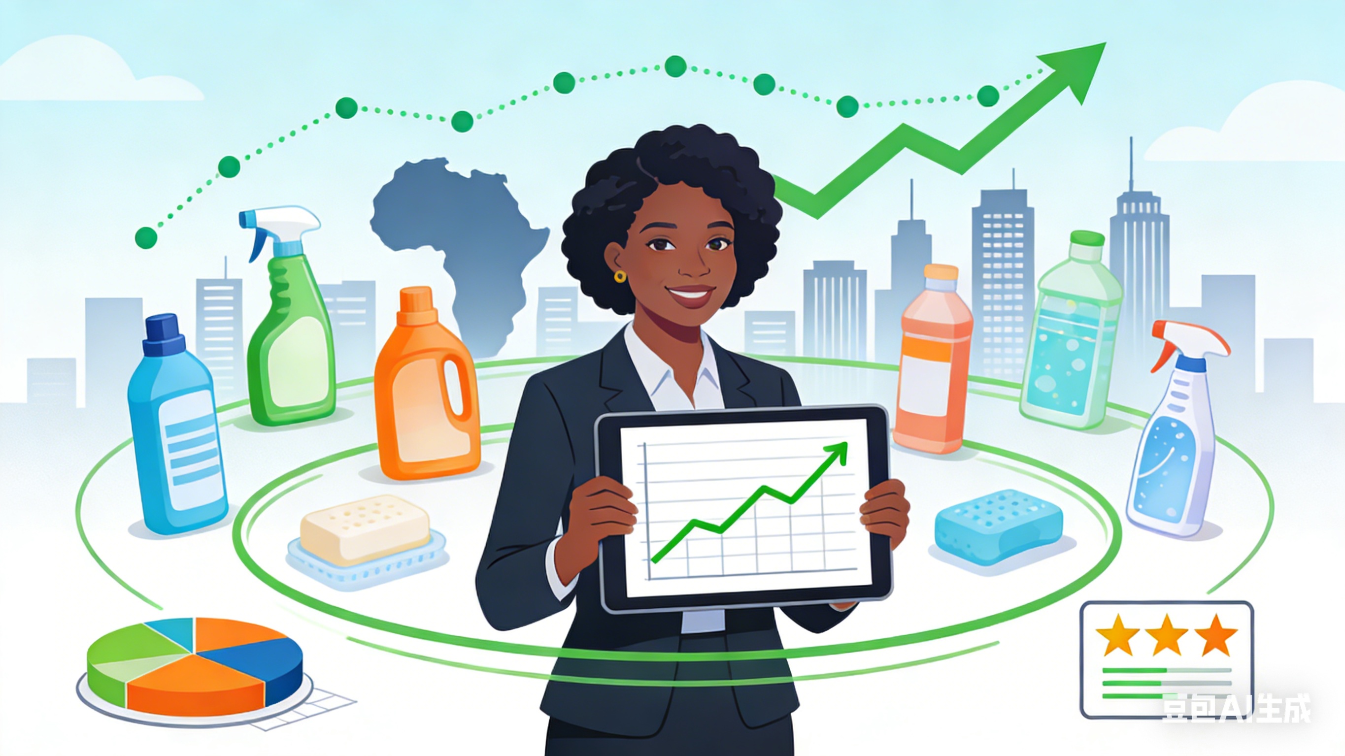 Análise do Mercado Africano de Produtos de Limpeza