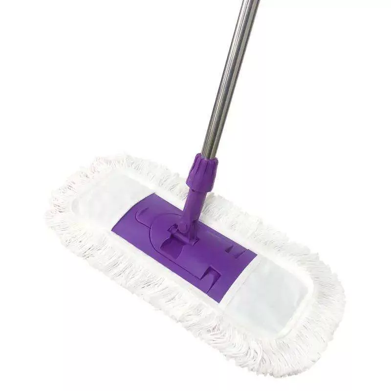 MOP liso de algodão com alça telescópica